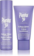 Image of Plantur 39 Purple Shampoo and Conditioner Set | Enhanced Silver Sheen for Bleac