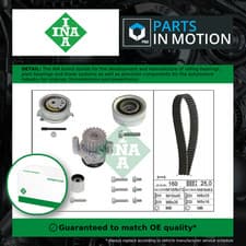 Image of Timing Belt & Water Pump Kit 530055032 INA Set 036109244K 038109244P 03L109119B