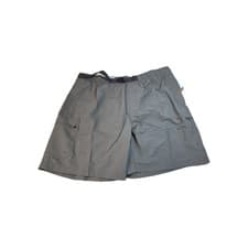 Image of Columbia Mountaindale Belted Cargo Gray Shorts Men’s Size XL 8” Inseam NWT 27