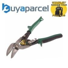 Image of Stanley FatMax Offset Right Curve Aviation Tin Snips Metal 2-14-568 STA214568