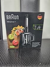 Image of Braun MultiQuick 7 Hand Blender Black 5 In 1 Multiquick MQ 7045X