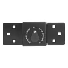 Image of L19387 - ABUS 141 Series Integral Discus Van Lock - Black - Hasp Only