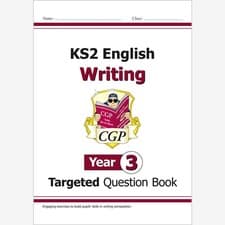Image of Year 3 Writing Workbook Ages 7-8 CGP English Practice with Answers NEW