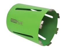 Image of Coreplus Diamond Dry Core Drill Bits for Masonry 28mm to 182mm Diameter