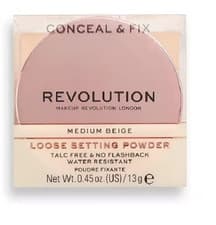 Image of Revolution Conceal and Fix Setting Powder Medium Beige