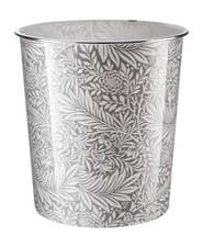Image of 7.7L Waste Paper Dust Bin Rubbish Round Plastic Floral Office Bathroom Kitchen