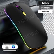Image of Backlit Touchpad Keyboard Case Mouse For Amazon Fire HD 10 13th Generation 2023