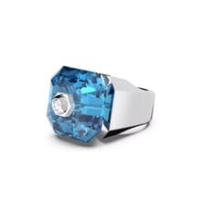 Image of BNIB SWAROVSKI Numina Cocktail Ring Aqua /RHS Size 50 & Bag £195.00