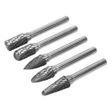 Image of Sealey Sdbk5 Tungsten Carbide Rotary Burr Set 5Pc
