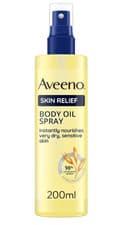 Image of Aveeno Skin Relief Body Oil Spray 200ml For All Skin Types