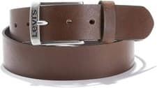 Image of Levis Duncan Mens Brown 4cm Leather Belt 105cm ( fits 38”) New