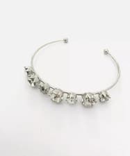 Image of Ted Baker Cheska Crystal Crown Ultra Finecuff Bangle Brand New With Gift Box