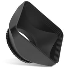 Image of Square Universal Lens Hood for Nikon AF Nikkor 50mm f/1,4D Ø 52mm