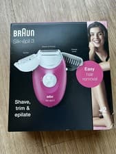 Image of Braun Silk Epil 3 SE3-410 Corded Epilator Shaver Hair Removal With 2 extras