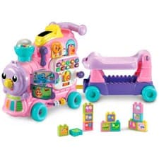 Image of VTech 4-in-1 Alphabet Train Pink