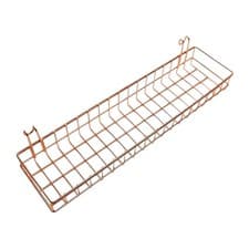 Image of Wire Hanging Storage Basket, Multipurpose Home Storage Basket, Bedroom Organizer