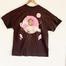Image of Pink Sweat$ Pink Planet Tee XL