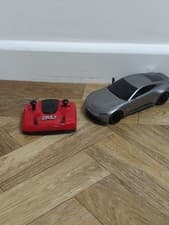 Image of Aston Martin Vantage RC Remote Control Car Scale 1:24 Grey By CMJ RC Cars NEW