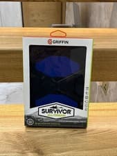 Image of iPad Mini 4 Rugged Protective Case - Griffin Survivor Slim - Blue