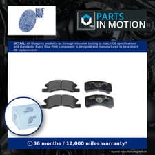 Image of Brake Pads Set fits DAIHATSU CUORE Mk6, Mk7 1.0 Front 1998 on Blue Print Quality