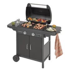 Image of Campingaz 2 Series Classic LX Plus Gas BBQ 2 Burner Anthracite 60 x 35 cm