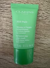 Image of Clarins SOS Pure Rebalancing Clay Mask 15ml - New & Sealed