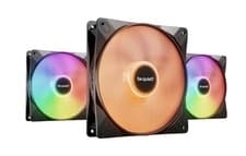 Image of Be Quiet Light Wings LX ARGB 140mm PWM Triple Fan Pack - Black