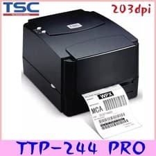Image of TSC TTP-244 PRO Desktop Thermal Transfer USB Label Barcode Printer 203 DPI