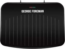 Image of George Foreman 25820 2400 Watts Non Stick Fit Grill Large Health Grill - Black