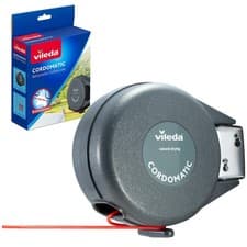 Image of Vileda Cordomatic Retractable Washing line 15m | 1 x 15m clothes line holds up