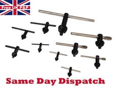 Image of Various Drill Chuck Keys Jacobs S8 S7 S10 S14 K5 K4 K1 K0 K2 K32 KG KK PKK Key