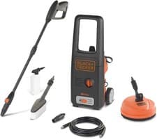 Image of BLACK+DECKER BXPW1400PE Pressure Washer 1400W 110 Bar 390 l/h Patio Cleaner New