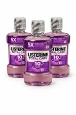 Image of 3 X Listerine Total Care 10-in-1 Mouthwash Fresh Breath