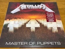 Image of Metallica - Master Of Puppets REMASTERED 2017 vinyl LP NEW/SEALED