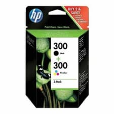Image of Genuine HP 300 Black & Colour Combo Ink Cartridges CN637EE For C4680,C4780