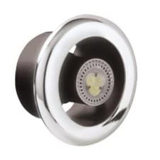 Image of Manrose LEDSL-C/D LED Showerlite Warm White Bulb 100mm - Polished Chrome