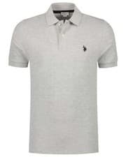 Image of T-Shirt U.S. Polo Assn. Polo Shirt Man Cotton Grey
