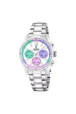 Image of Festina Ladies Pastel Gradient 37mm Stainless Steel Dress Watch F20753-5