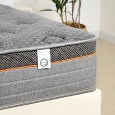 Image of 🔥25cm-Luxury Memory Foam Mattress With 9-Zone Pocket Sprung 3ft 4ft6 5ft Size