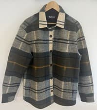 Image of Barbour Checked Overshirt Size Large, New Without Tags