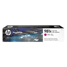 Image of Original HP 981X High Capacity Magenta Ink Cartridge (L0R10A)