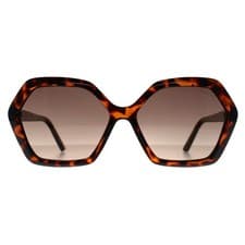 Image of Guess Sunglasses GF6144 52F Dark Havana Grey Gradient