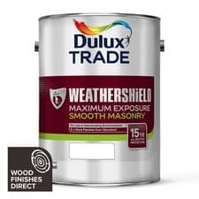 Image of Dulux Trade Weathershield Smooth Masonry Paint - 15 Year Protection - Free P&P