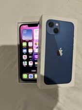 Image of Apple iPhone 13 No Scratches BlueUnlocked 128GB 93% Battery