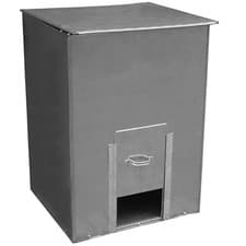 Image of Coal Bunker Storage Steel Bunker for Solid Fuels Coal Logs Shovel Coal