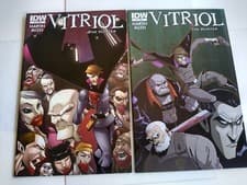 Image of IDW  Vitriol the Hunter 5 and 6 cover by Billy Martin 2013