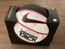 Image of Nike Versa Tack Full Size Basketball Black Red White Marble Sz FULL
