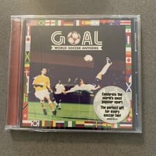 Image of Goal World Soccer Anthems by Various Artists CD 2006 New and Sealed Hype Sticker