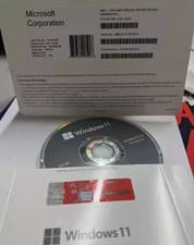 Image of Windows 11 Pro 64bit English Full version DVD package Factory Sealed.