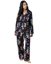 Image of Chelsea Peers Pyjama Set Long Sleeve Womens Nightwear CW71018RLHT20
